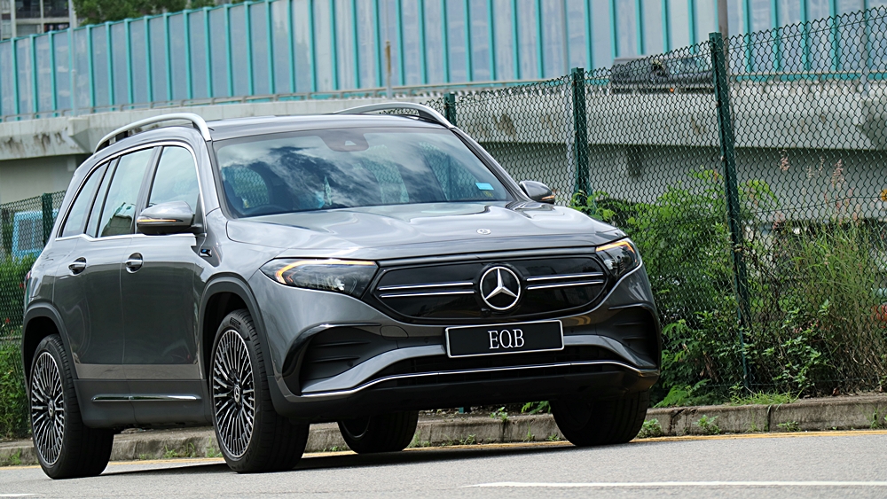 七個人的電動車 Mercedes-Benz EQB 250