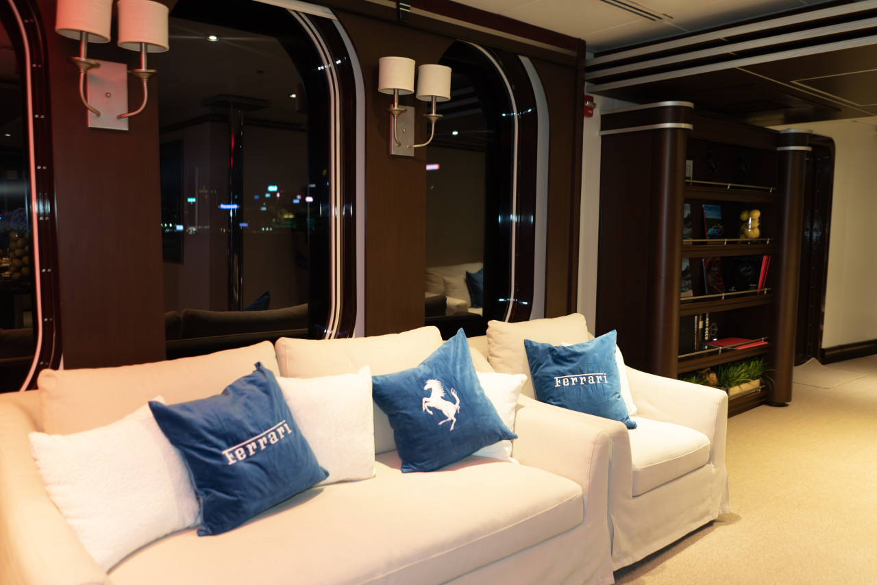 上層多用途空間成為法拉利貴賓室