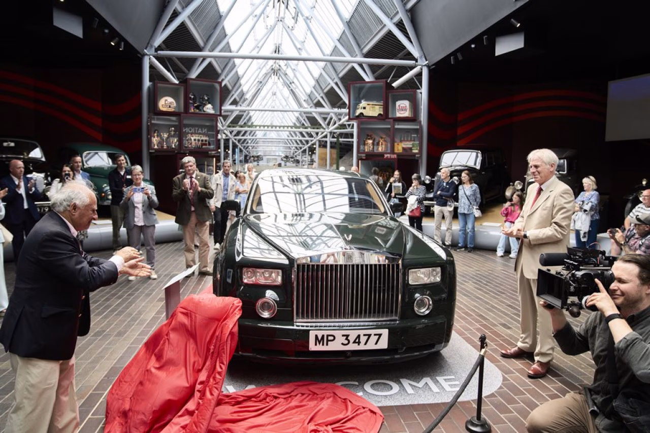 勞斯萊斯Phantom半島酒店禮賓車 變身英國汽車博物館展品