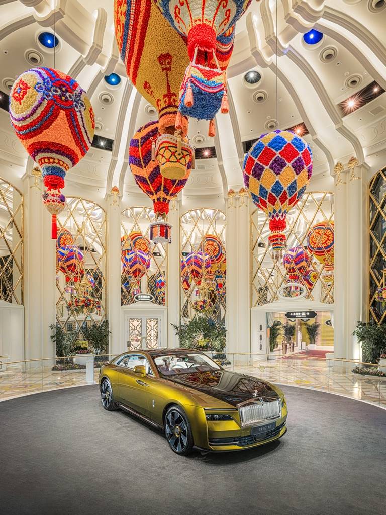 勞斯萊斯Spectre在澳門推出