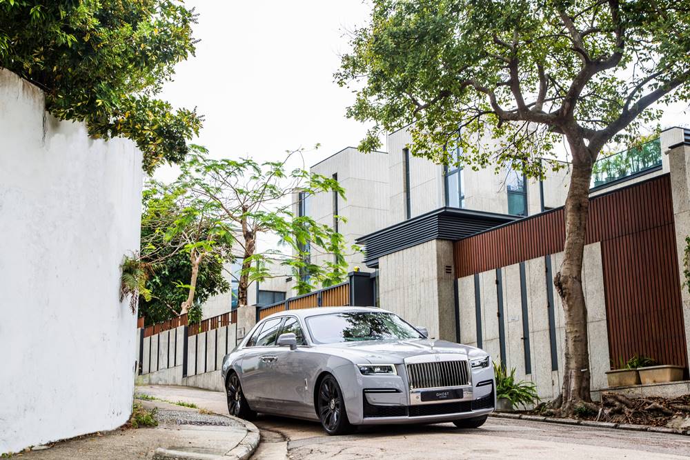 嘆英式下午茶的紳士 Rolls-Royce Ghost