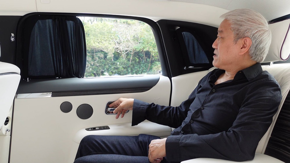 嘆英式下午茶的紳士 Rolls-Royce Ghost