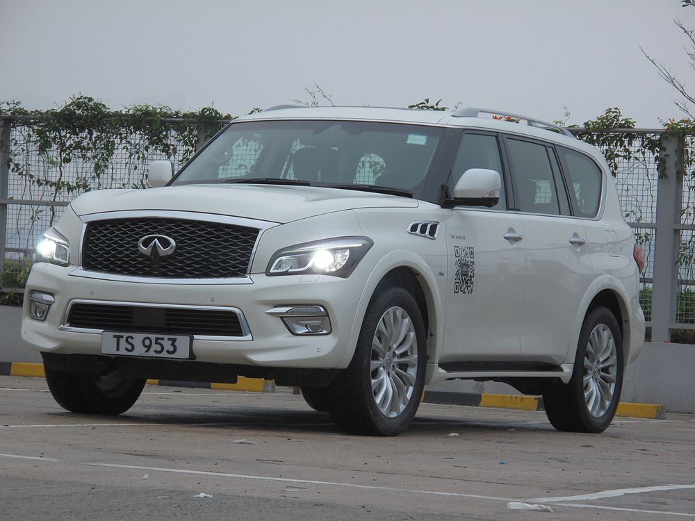 外剛內柔 Infiniti QX80