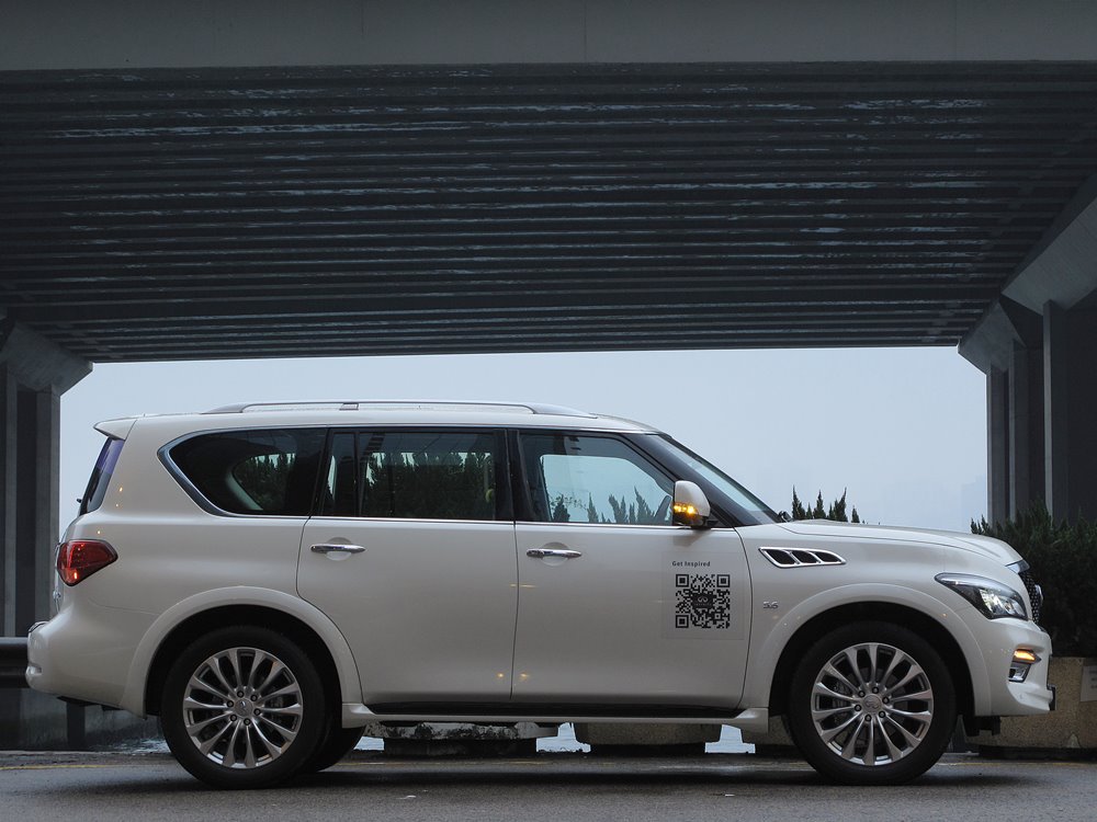 外剛內柔 Infiniti QX80