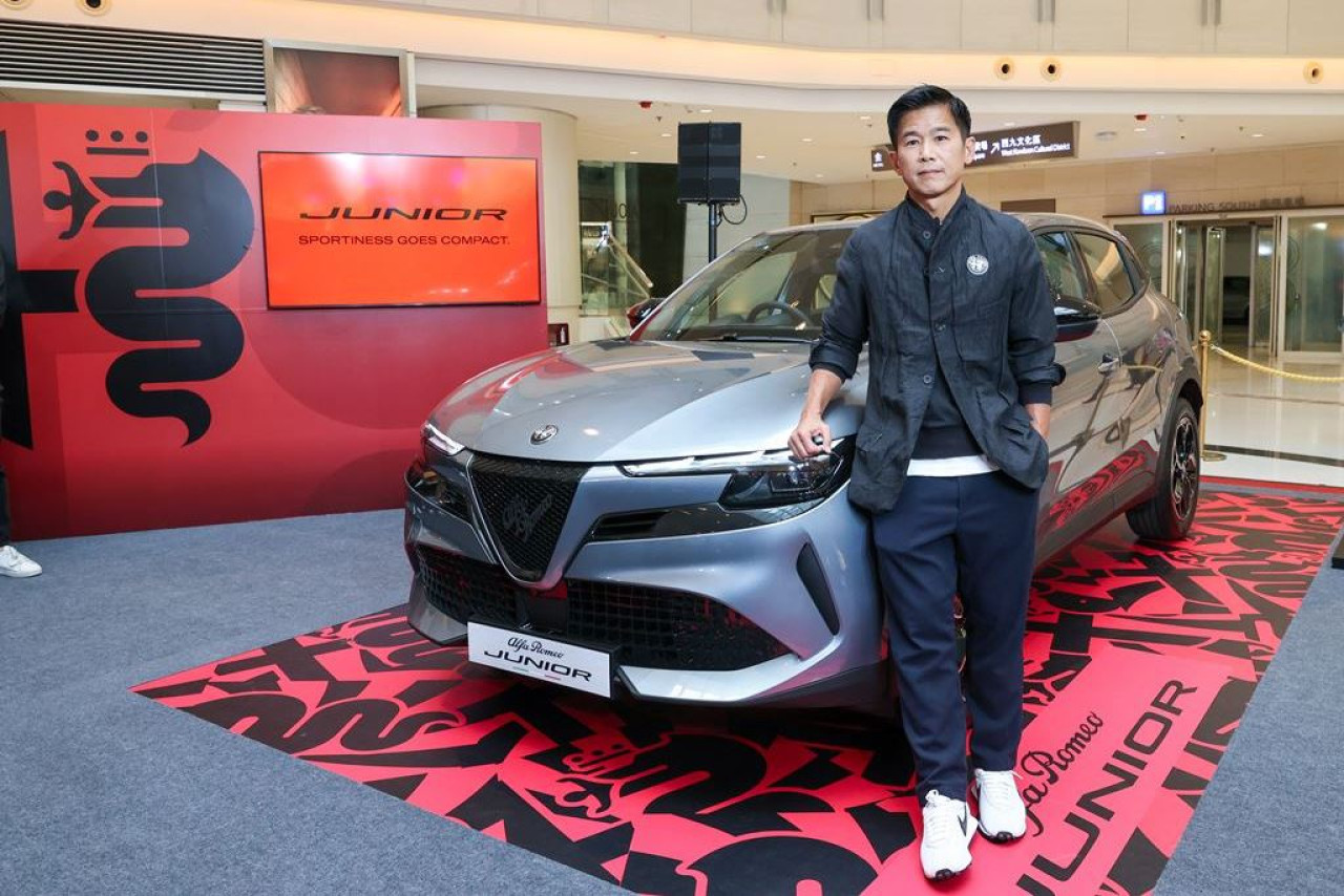 娛樂界潮人林海峰以 Alfa Romeo 香港 Story teller 的身份出席。