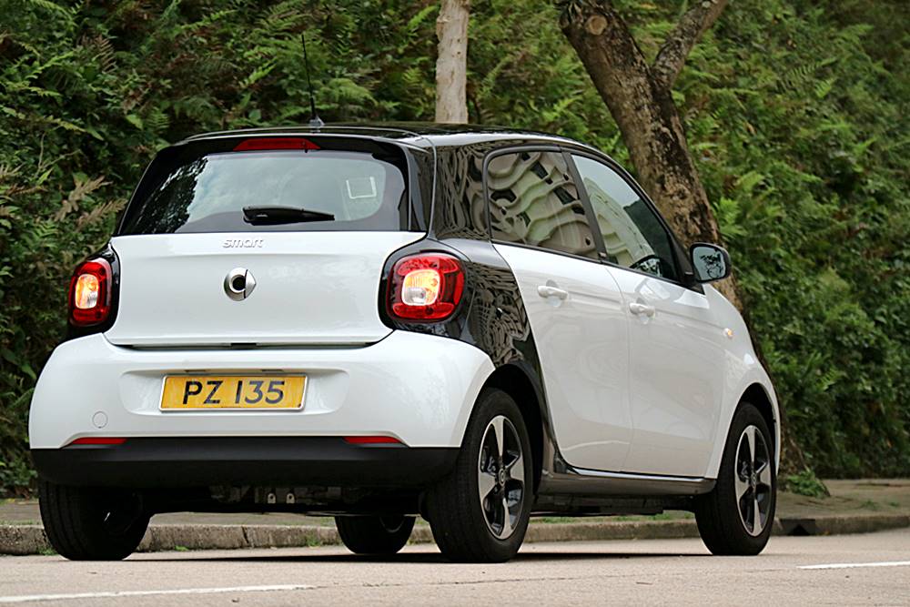 抵玩四座電動車 smart forfour Electric Drive