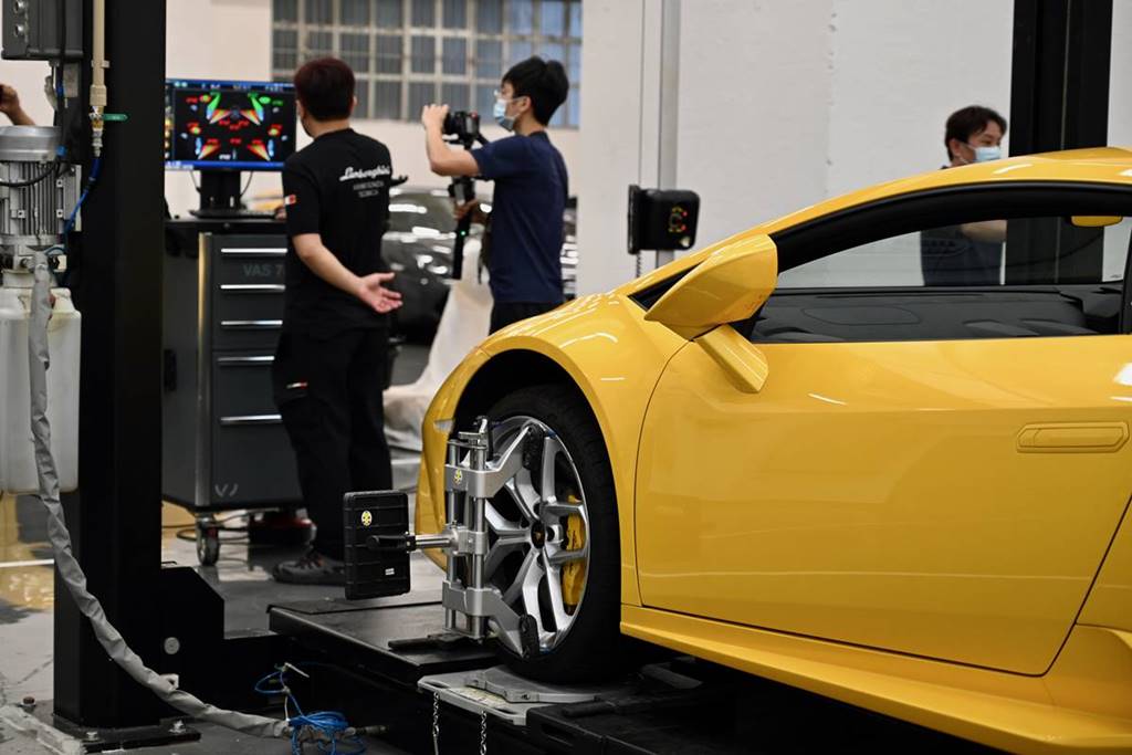 林寶堅尼全球最大售後服務中心