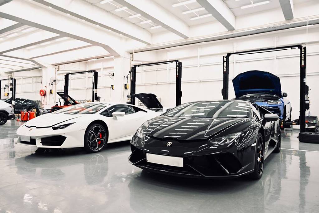 林寶堅尼全球最大售後服務中心