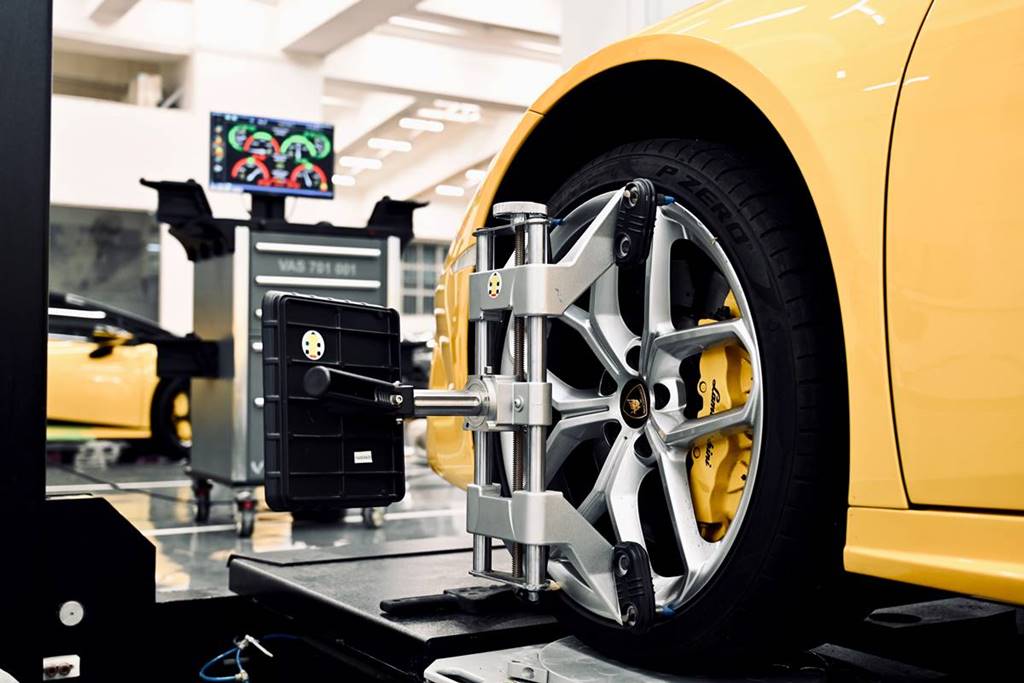 林寶堅尼全球最大售後服務中心