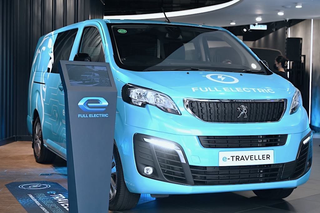 標緻e-Traveller 8座電動MPV