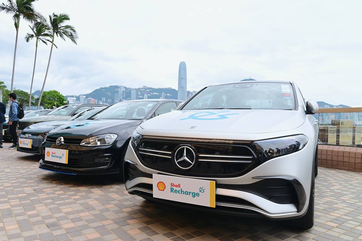 油公司Shell加入發展電動車充電站