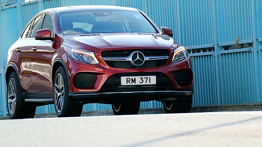 爆肌男神 Mercedes-Benz GLE 400 Coupé