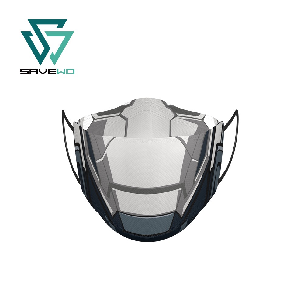 用口罩打破沉悶的日常