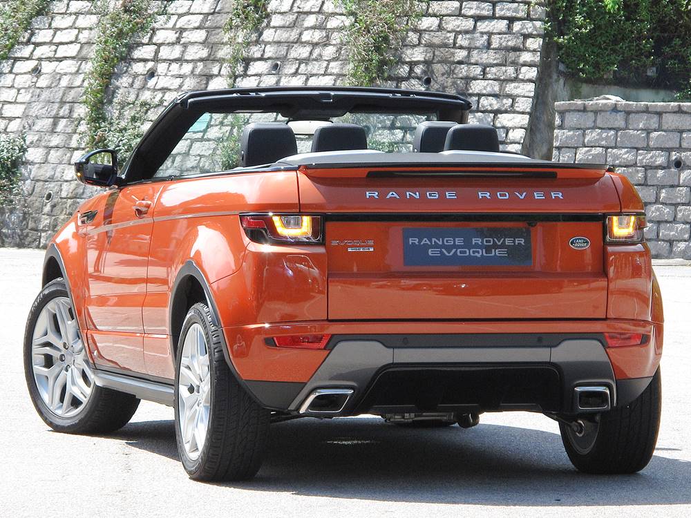 苦候四年 Range Rover Evoque Convertible