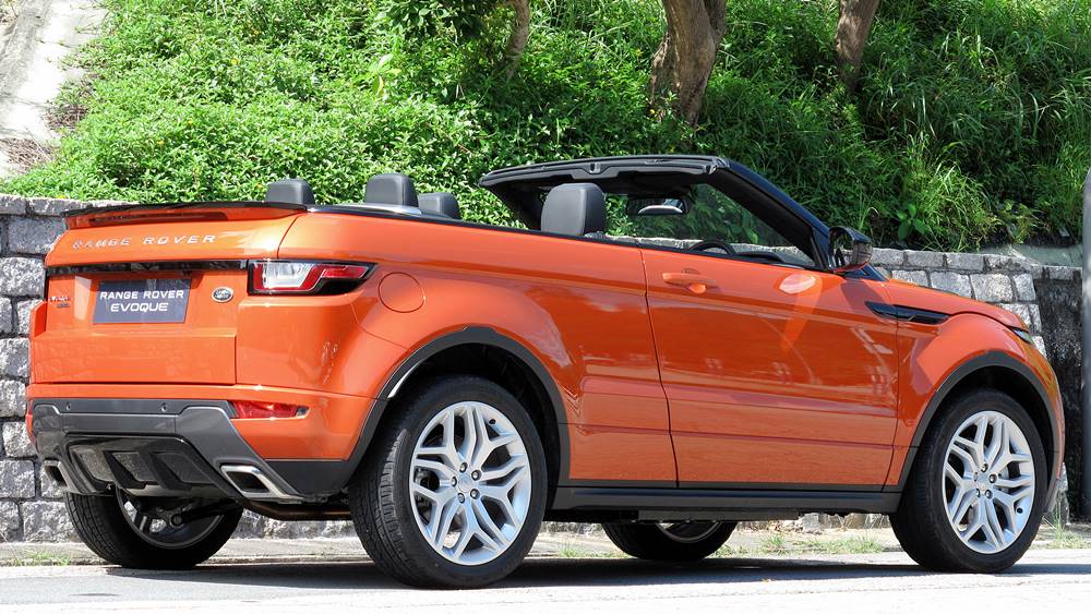 苦候四年 Range Rover Evoque Convertible