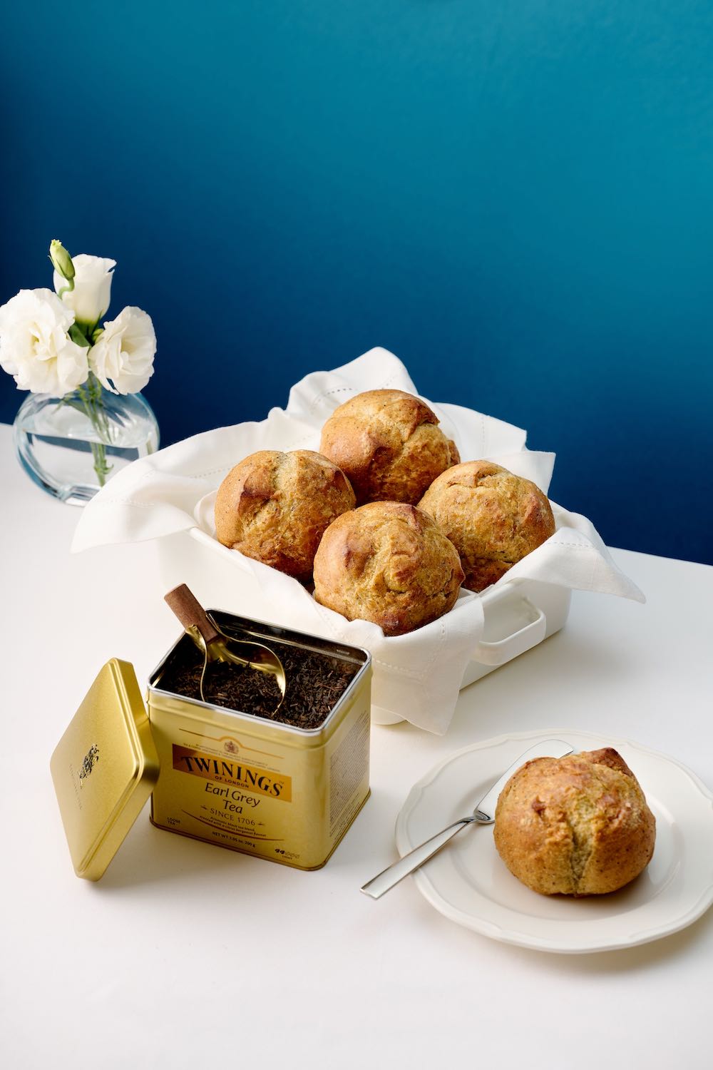 英式伯爵茶海鹽方包