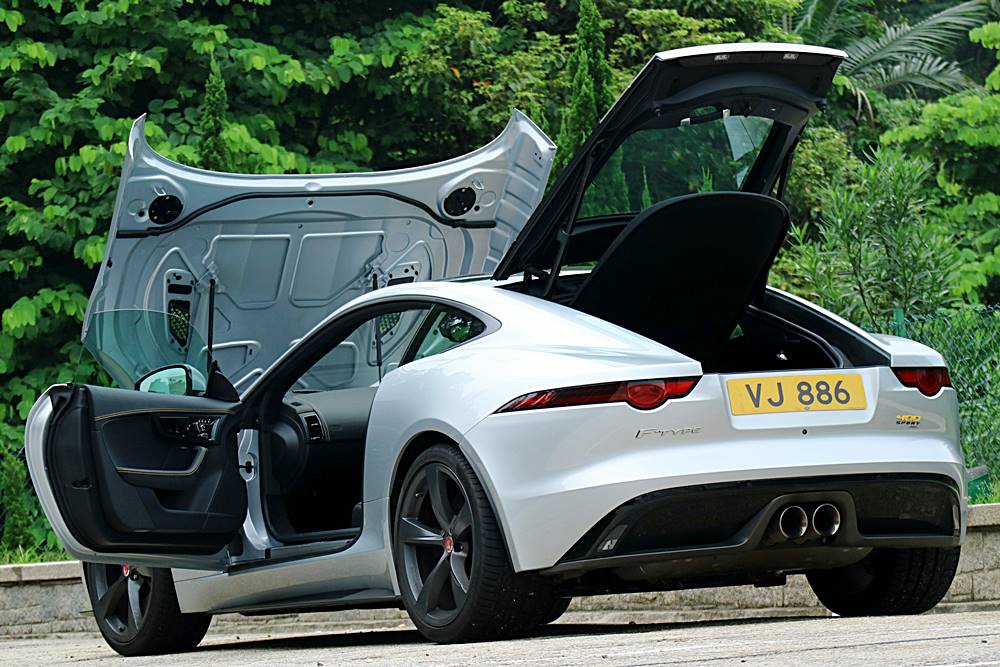 被馴化的傲慢 Jaguar F-Type 400 Sport Coupé