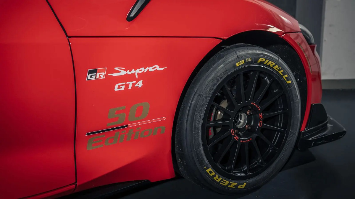 限量6部最紅GR Supra GT4 50 Edition賽車
