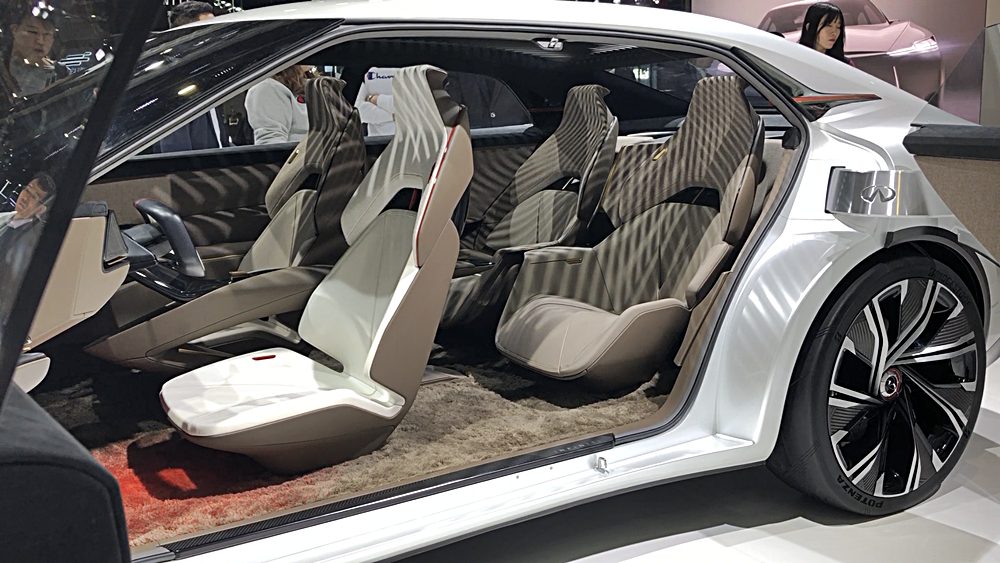 Infiniti Qs Inspiration Concept 上海全球首展