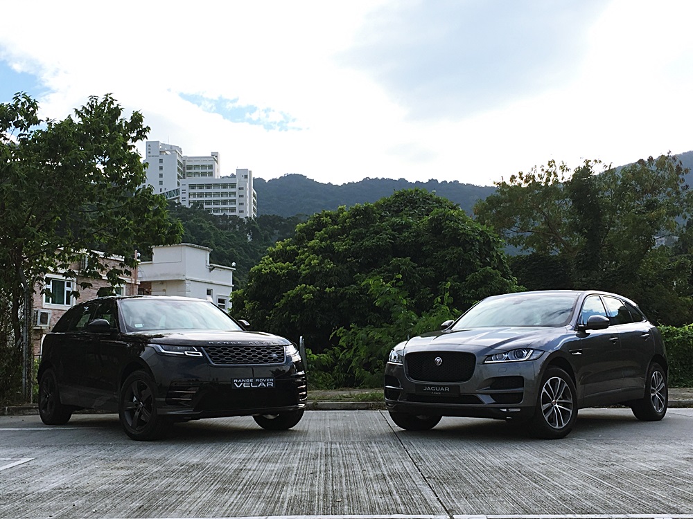 Jaguar F-Pace vs Range Rover Velar