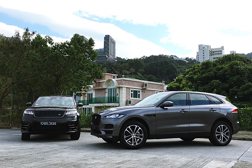Jaguar F-Pace vs Range Rover Velar
