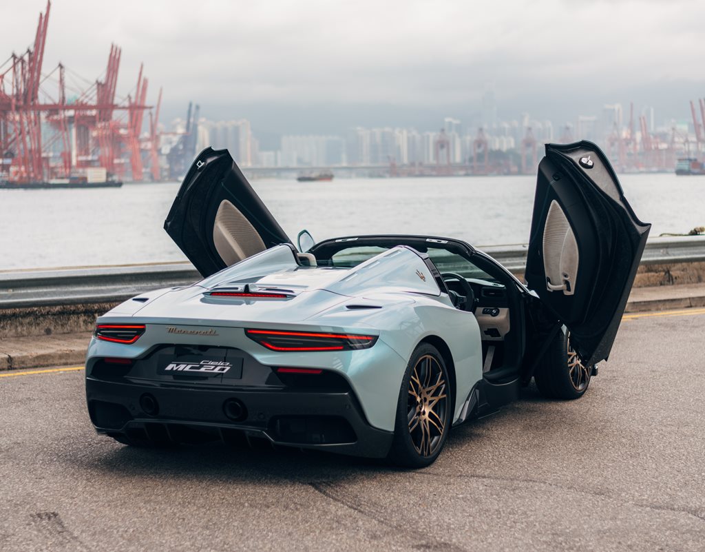 Maserati MC20 Cielo已經抵港