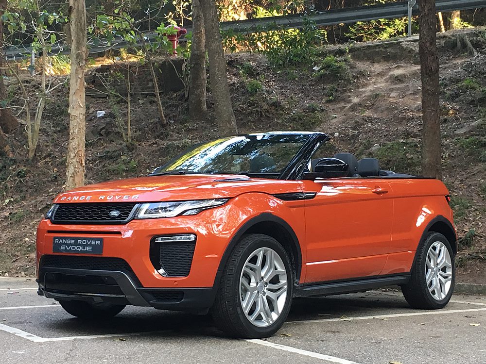 Range Rover Evoque Convertible 試車報告
