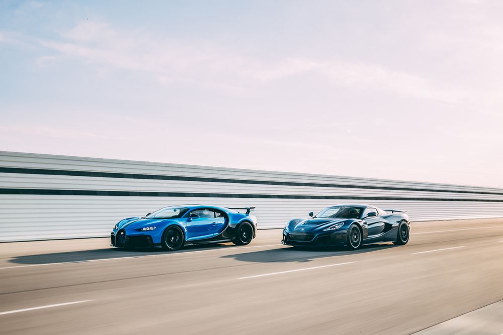 Rimac 宣布與 Bugatti 聯盟
