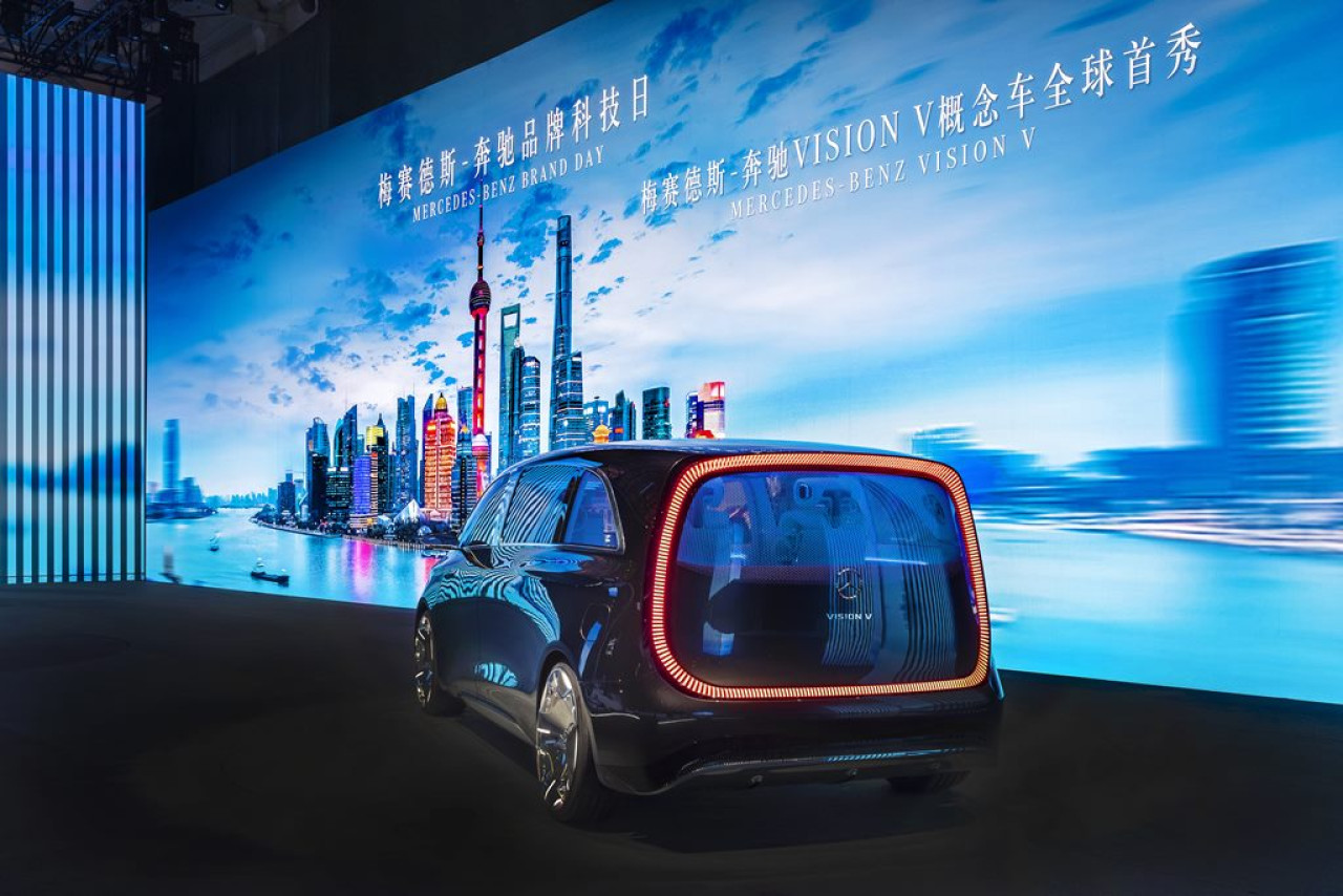 Vision V預示平治要搶佔豪華MPV領先地位